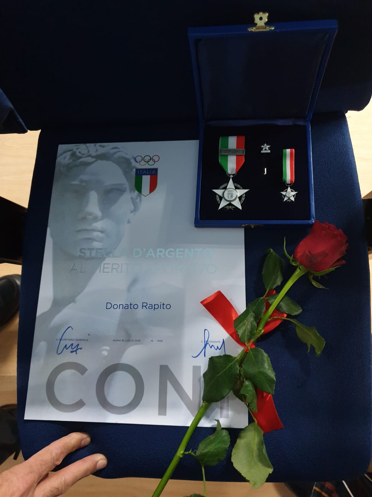 CONI Stella d'argento